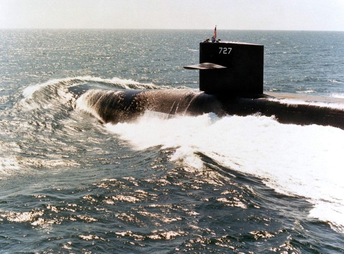 Tàu ngầm USS Michigan (SSBN-727/SSGN-727) của Hải quân Mỹ.